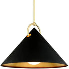 Corbett Lighting - Charm Pendant - 289-43-GL/SBK | Montreal Lighting & Hardware