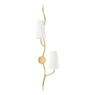 Corbett Lighting - Cortona Wall Sconce - 436-48-VGL | Montreal Lighting & Hardware