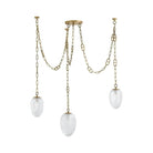 Corbett Lighting - Daith Chandelier - 464-48-VB | Montreal Lighting & Hardware