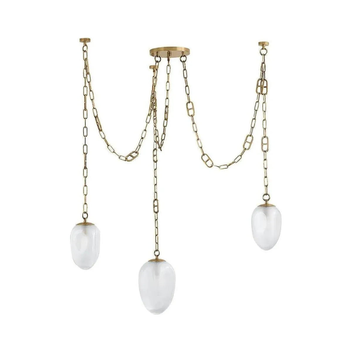 Corbett Lighting - Daith Chandelier - 464-48-VB | Montreal Lighting & Hardware