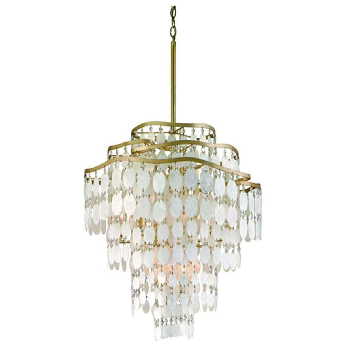 Corbett Lighting - Dolce Chandelier - 109-412-CPL | Montreal Lighting & Hardware