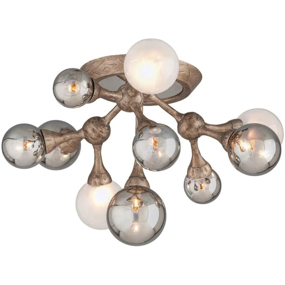 Corbett Lighting - Element Semi Flush Mount - 206-311-SGL | Montreal Lighting & Hardware