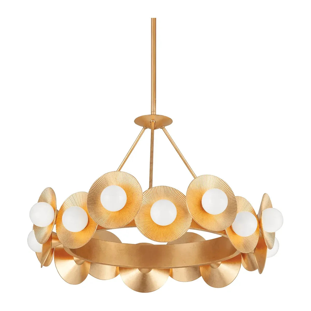 Corbett Lighting - Emerald Chandelier - 333-32-VGL | Montreal Lighting & Hardware