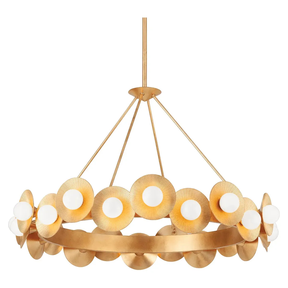 Corbett Lighting - Emerald Chandelier - 333-45-VGL | Montreal Lighting & Hardware