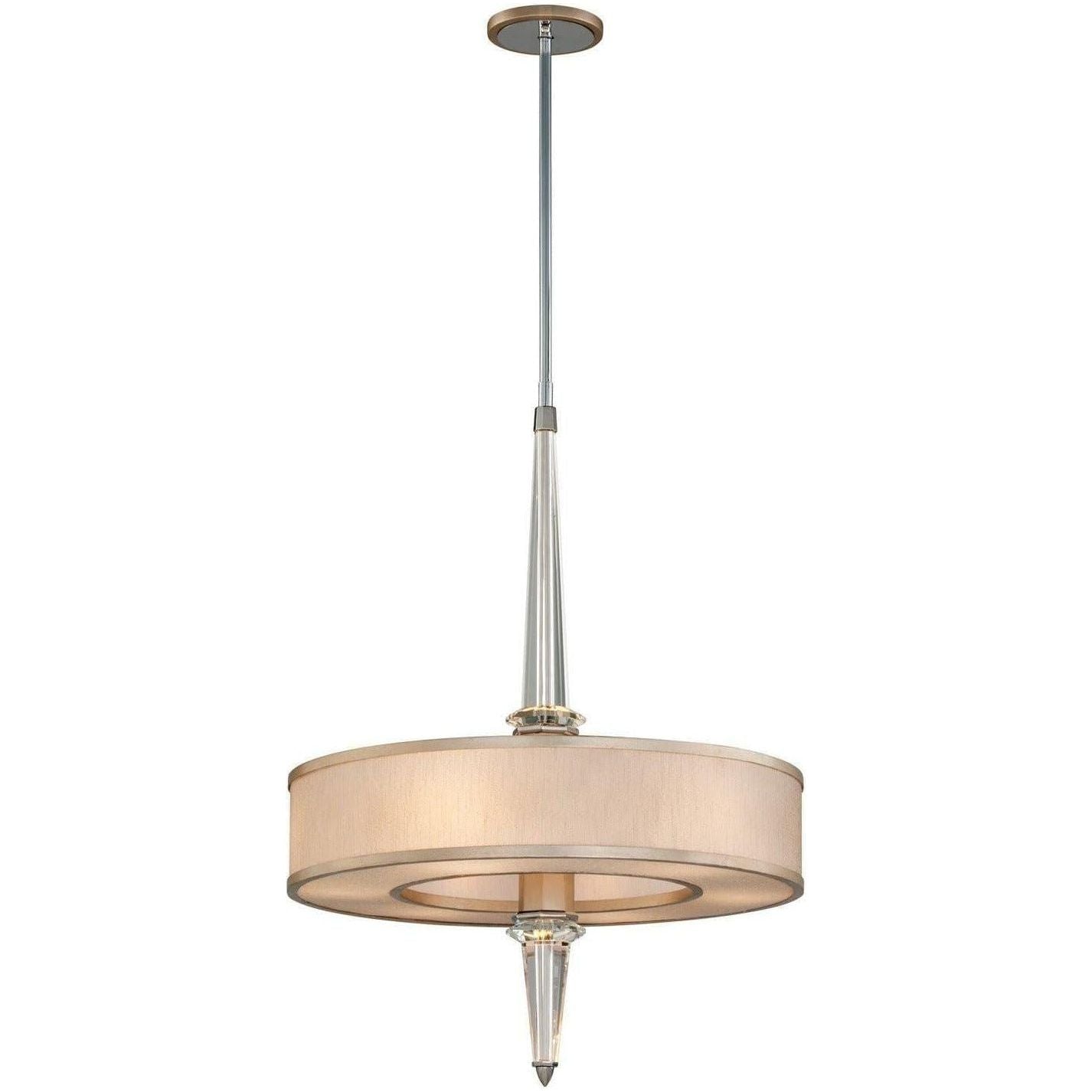 Corbett Lighting - Harlow Pendant - 166-46-WSL/SS | Montreal Lighting & Hardware
