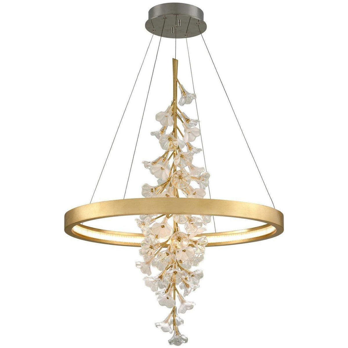 Corbett Lighting - Jasmine Floral Pendant - 268-72 | Montreal Lighting & Hardware