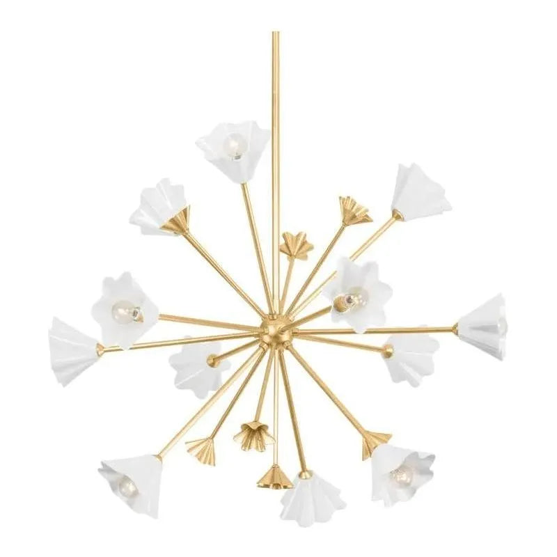 Corbett Lighting - Julieta Chandelier - 451-38-VGL | Montreal Lighting & Hardware
