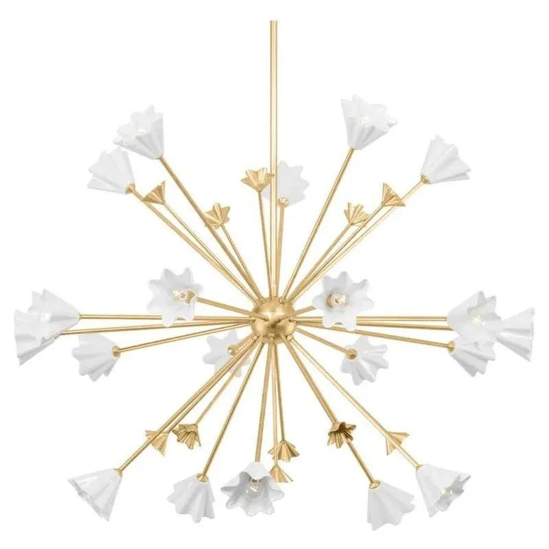 Corbett Lighting - Julieta Chandelier - 451-38-VGL | Montreal Lighting & Hardware