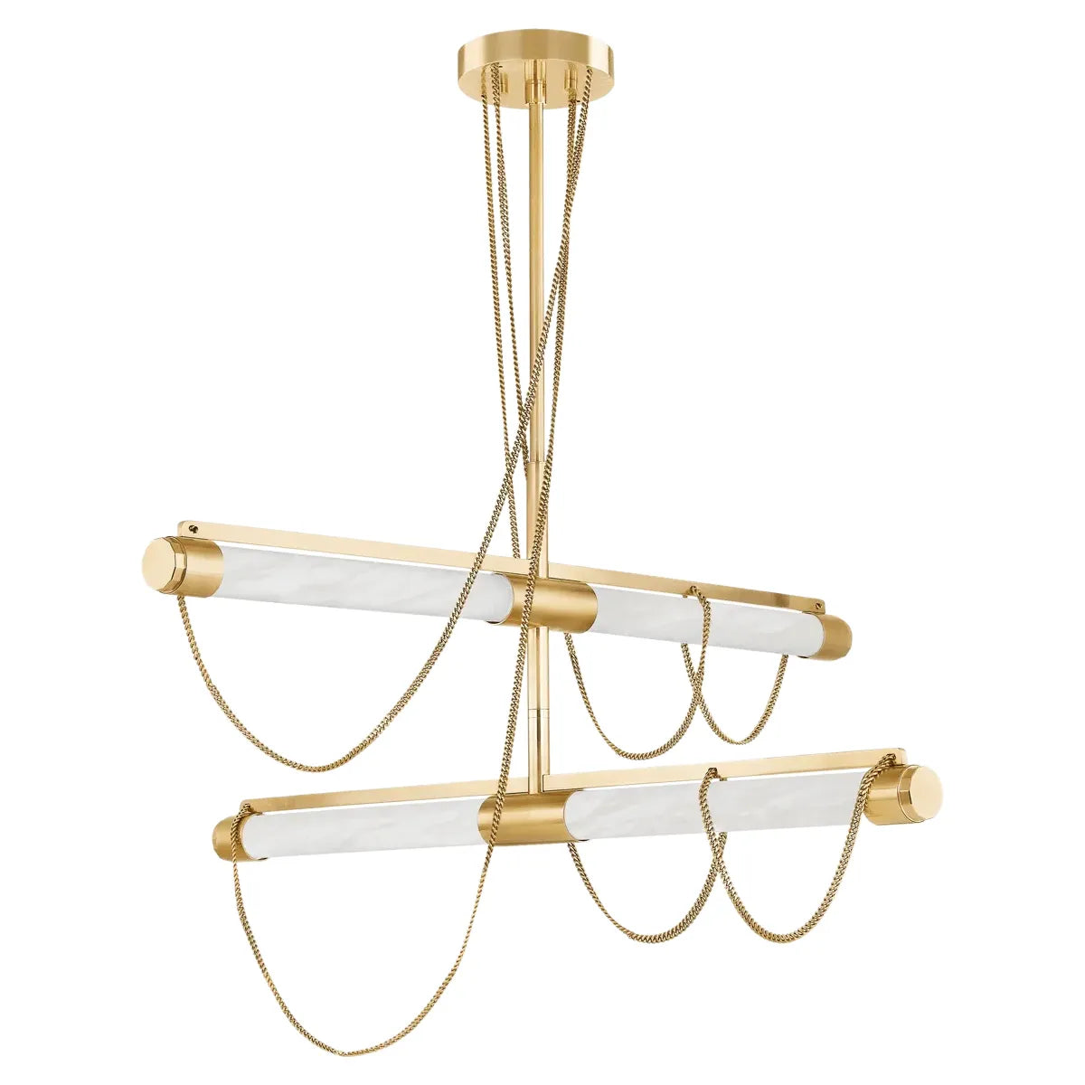 Corbett Lighting - Lariat LED Chandelier - 463-49-VB | Montreal Lighting & Hardware
