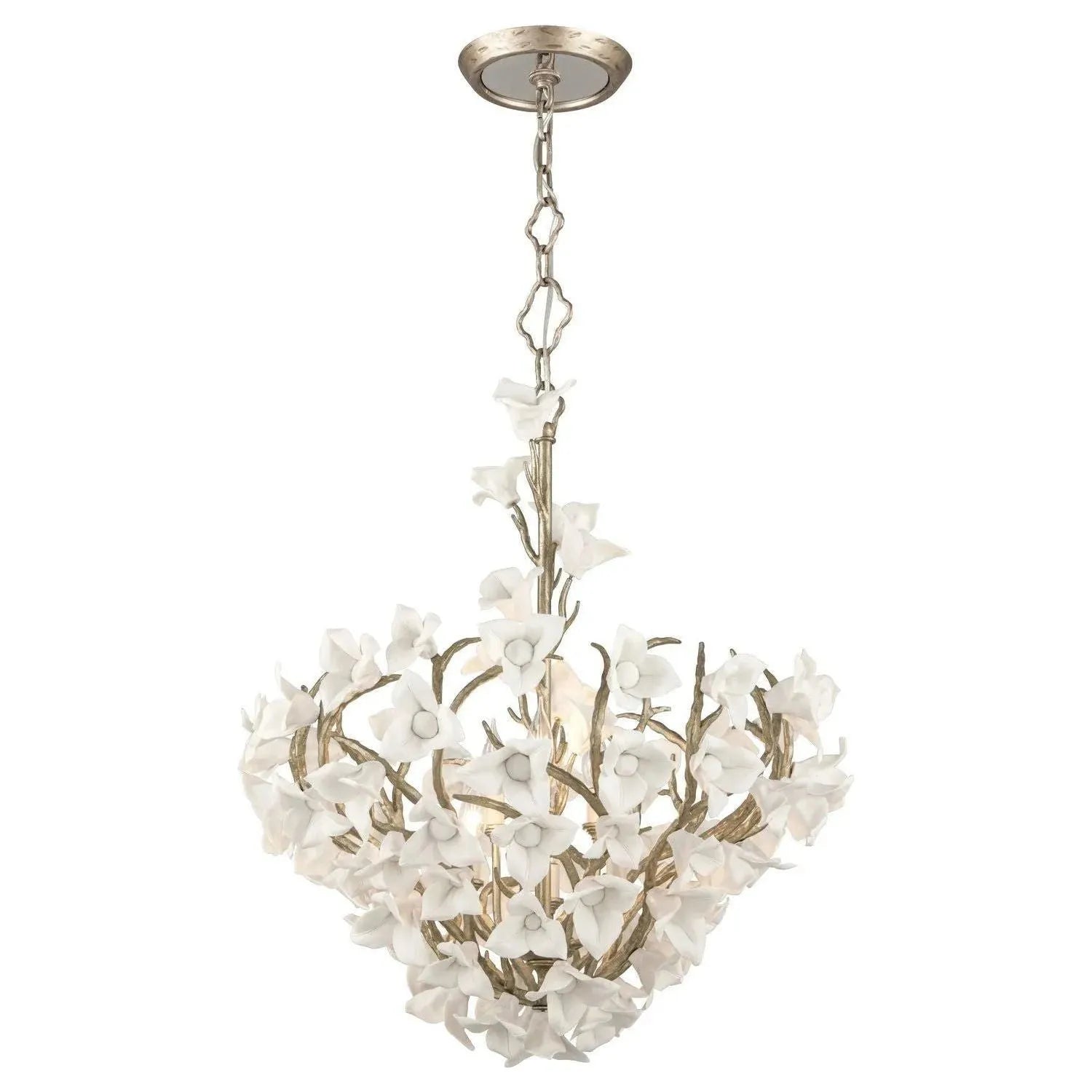 Corbett Lighting - Lily Chandelier - 211-44-SGL | Montreal Lighting & Hardware