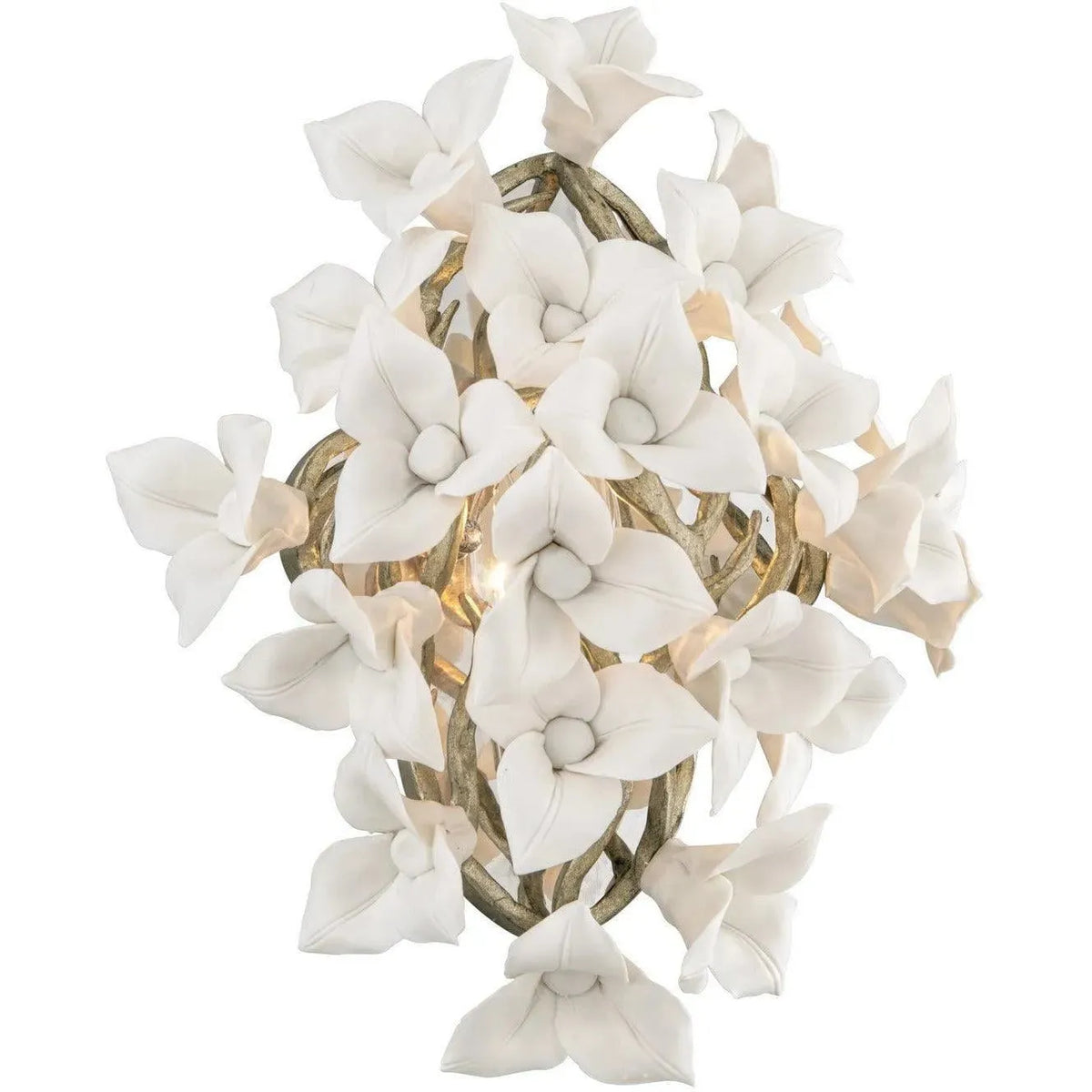 Corbett Lighting - Lily Wall Sconce - 211-12-SGL | Montreal Lighting & Hardware