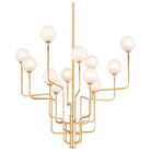 Corbett Lighting - Onyx Chandelier - 332-45-VGL | Montreal Lighting & Hardware