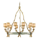 Corbett Lighting - Parc Royale Chandelier - 66-012-VGL/SSL | Montreal Lighting & Hardware