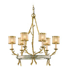 Corbett Lighting - Parc Royale Chandelier - 66-012-VGL/SSL | Montreal Lighting & Hardware
