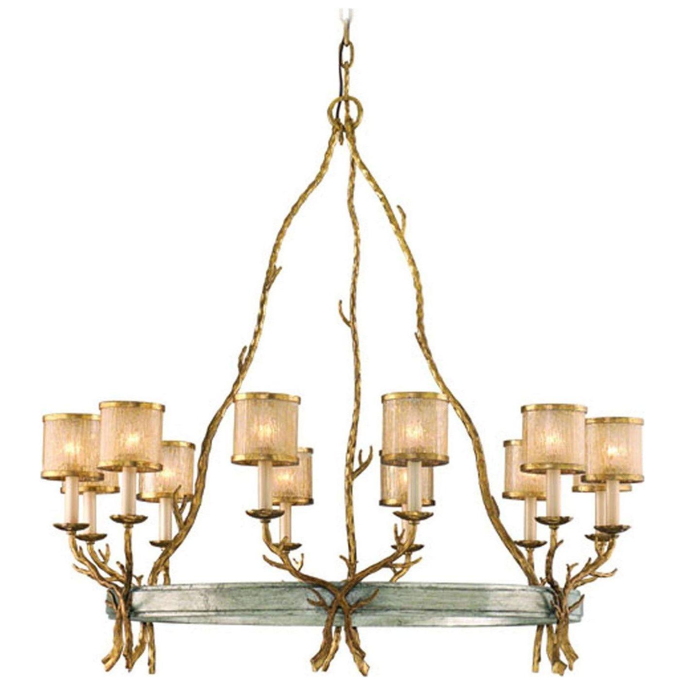 Corbett Lighting - Parc Royale Linear Suspension - 66-012 | Montreal Lighting & Hardware