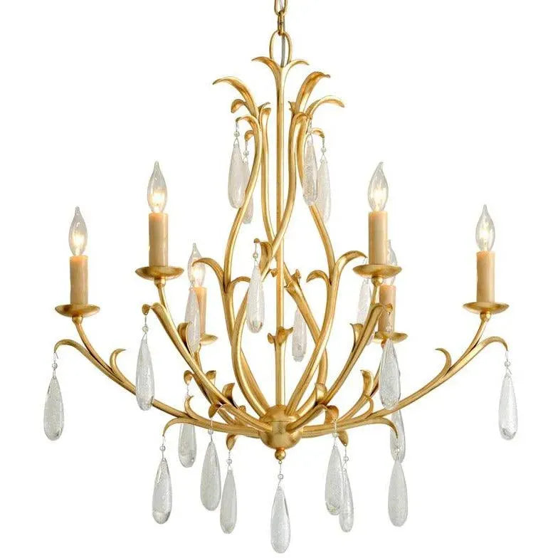 Corbett Lighting - Prosecco Chandelier - 293-06-GL | Montreal Lighting & Hardware