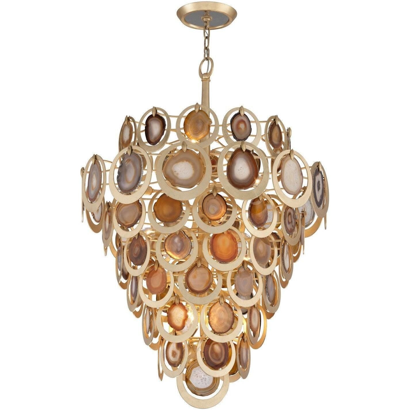 Corbett Lighting - Rockstar Chandelier - 190-46 | Montreal Lighting & Hardware