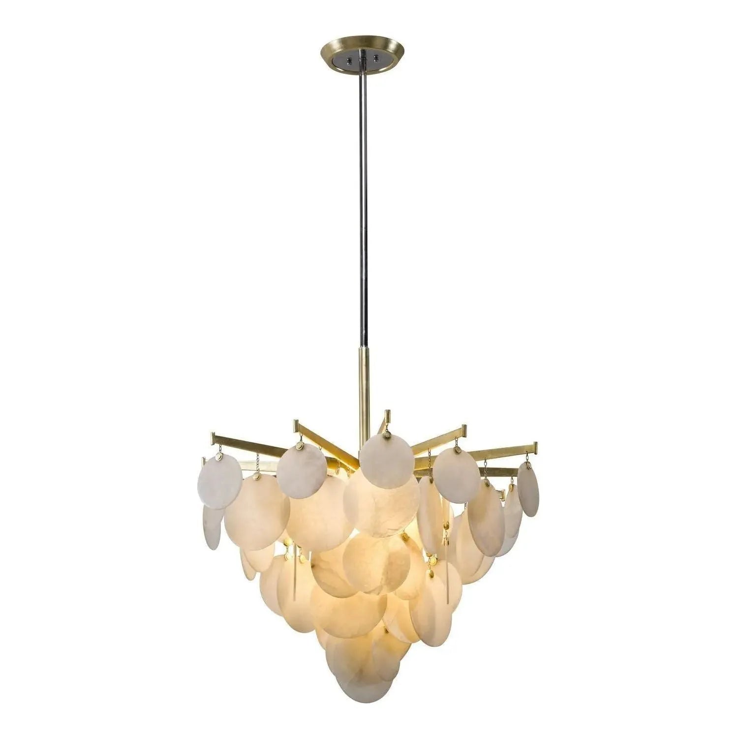 Corbett Lighting - Serenity Chandelier - 228-42-GL/SS | Montreal Lighting & Hardware