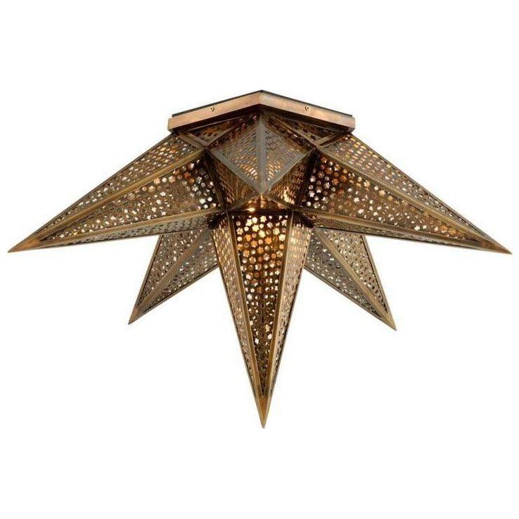 Corbett Lighting - Star Of The East Semi Flush Mount - 302-32 | Montreal Lighting & Hardware