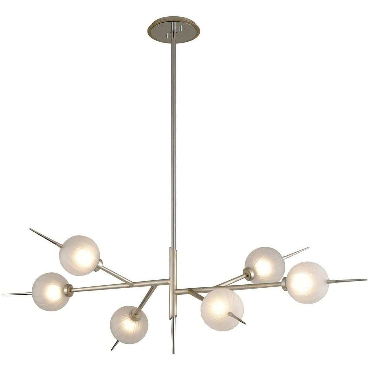 Corbett Lighting - Tempest Linear Chandelier - 263-56 | Montreal Lighting & Hardware