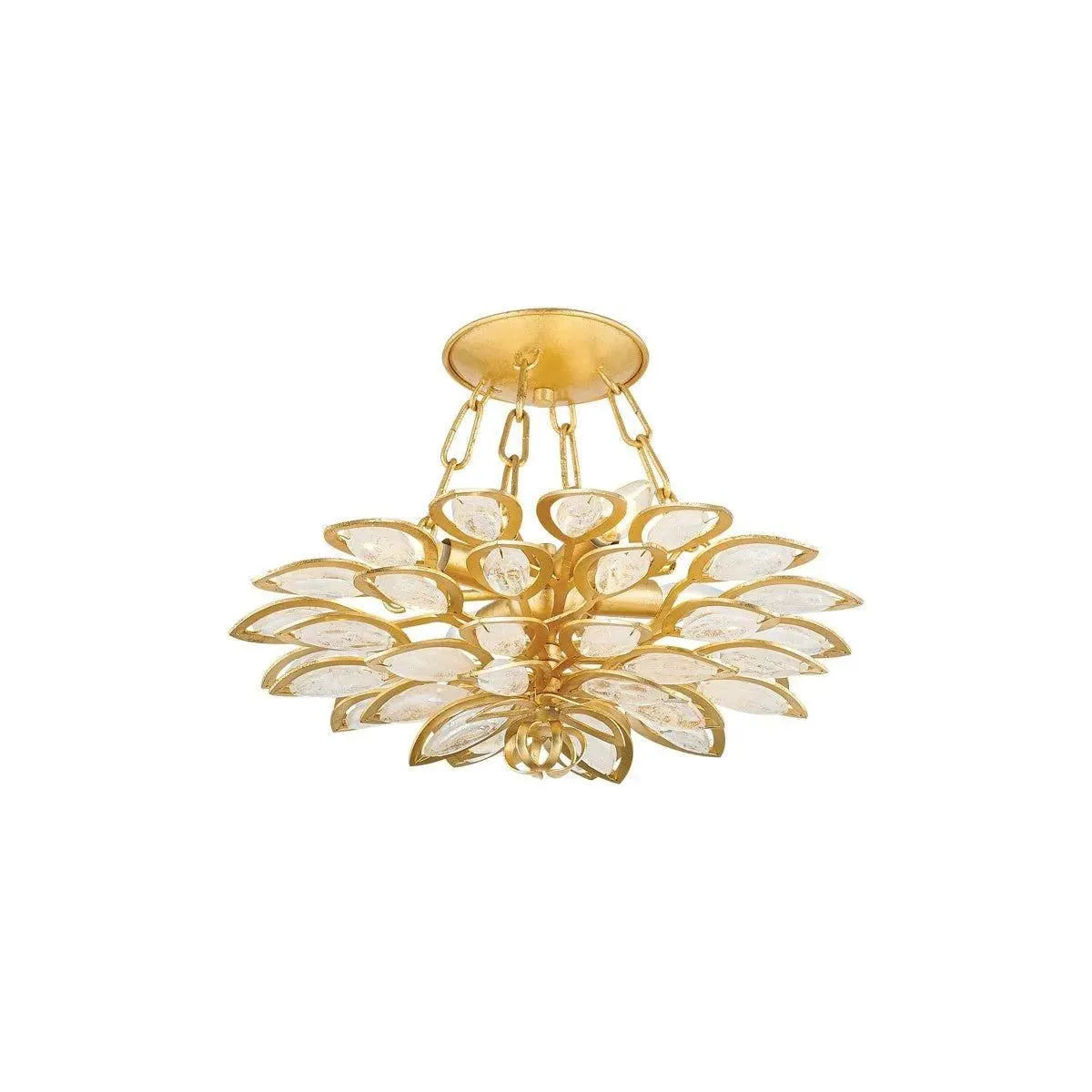 Corbett Lighting - Vittoria Semi Flush Mount - 363-18-GL | Montreal Lighting & Hardware