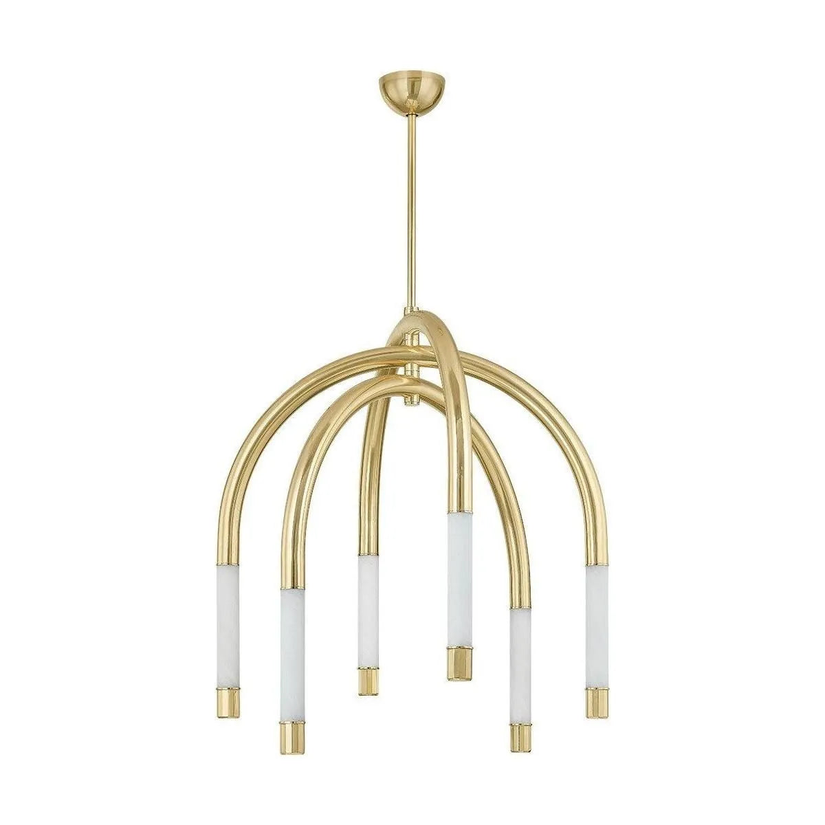 Corbett Lighting - Zeme LED Chandelier - 471-34-VPB | Montreal Lighting & Hardware