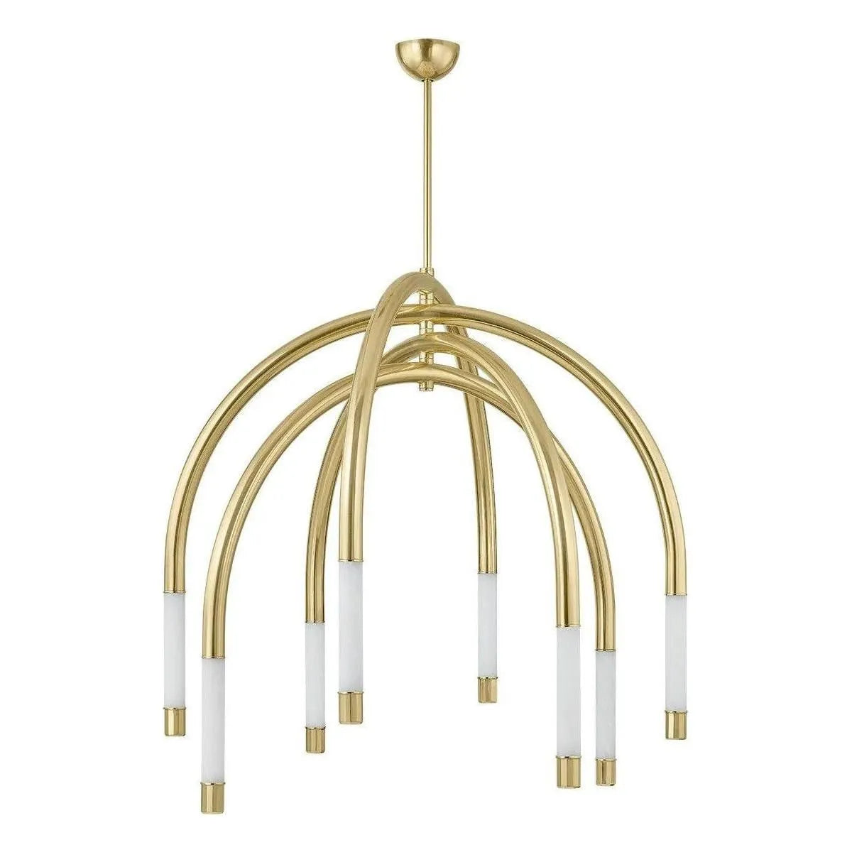 Corbett Lighting - Zeme LED Chandelier - 471-48-VPB | Montreal Lighting & Hardware