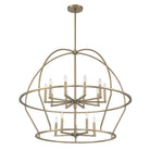 Crystorama - Abbott Chandelier - ABB-3004-BK | Montreal Lighting & Hardware