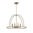 Crystorama - Abbott Chandelier - ABB-3004-BK | Montreal Lighting & Hardware