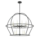 Crystorama - Abbott Chandelier - ABB-3029-BK | Montreal Lighting & Hardware