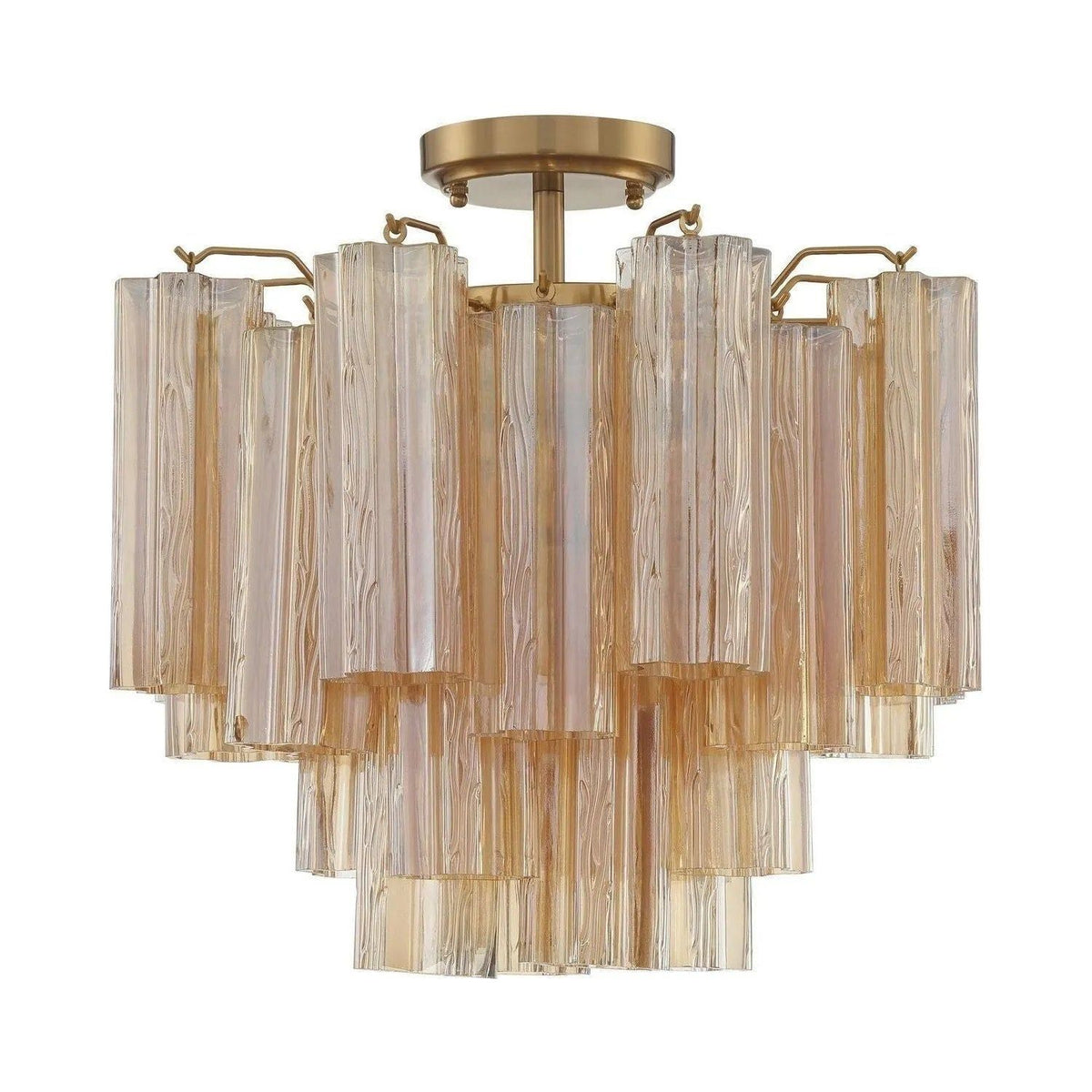 Crystorama - Addis Ceiling Mount - ADD-300-AG-AM_CEILING | Montreal Lighting & Hardware