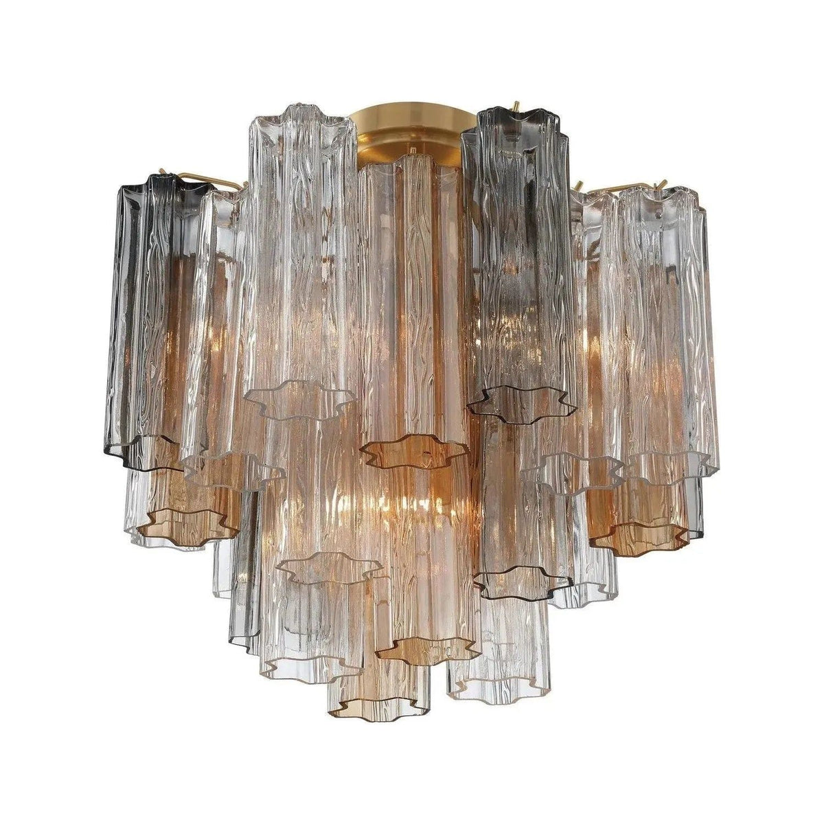 Crystorama - Addis Ceiling Mount - ADD-300-AG-AM_CEILING | Montreal Lighting & Hardware