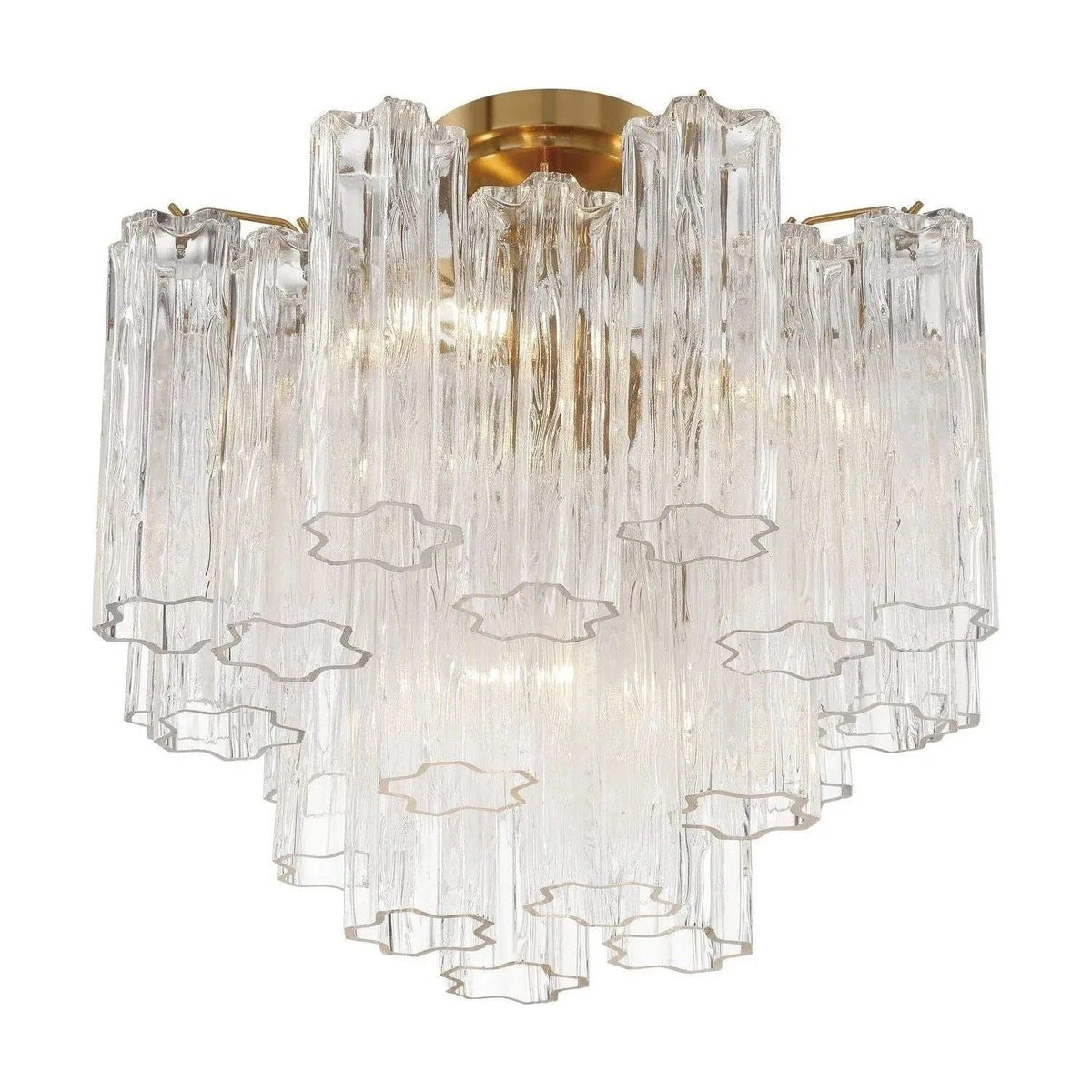 Crystorama - Addis Ceiling Mount - ADD-300-AG-AM_CEILING | Montreal Lighting & Hardware