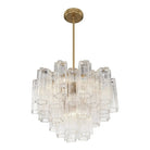 Crystorama - Addis Chandelier - ADD-300-AG-AM | Montreal Lighting & Hardware