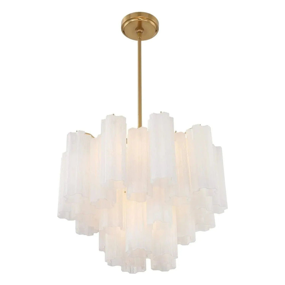 Crystorama - Addis Chandelier - ADD-300-AG-AM | Montreal Lighting & Hardware