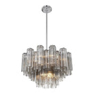 Crystorama - Addis Chandelier - ADD-300-AG-AM | Montreal Lighting & Hardware