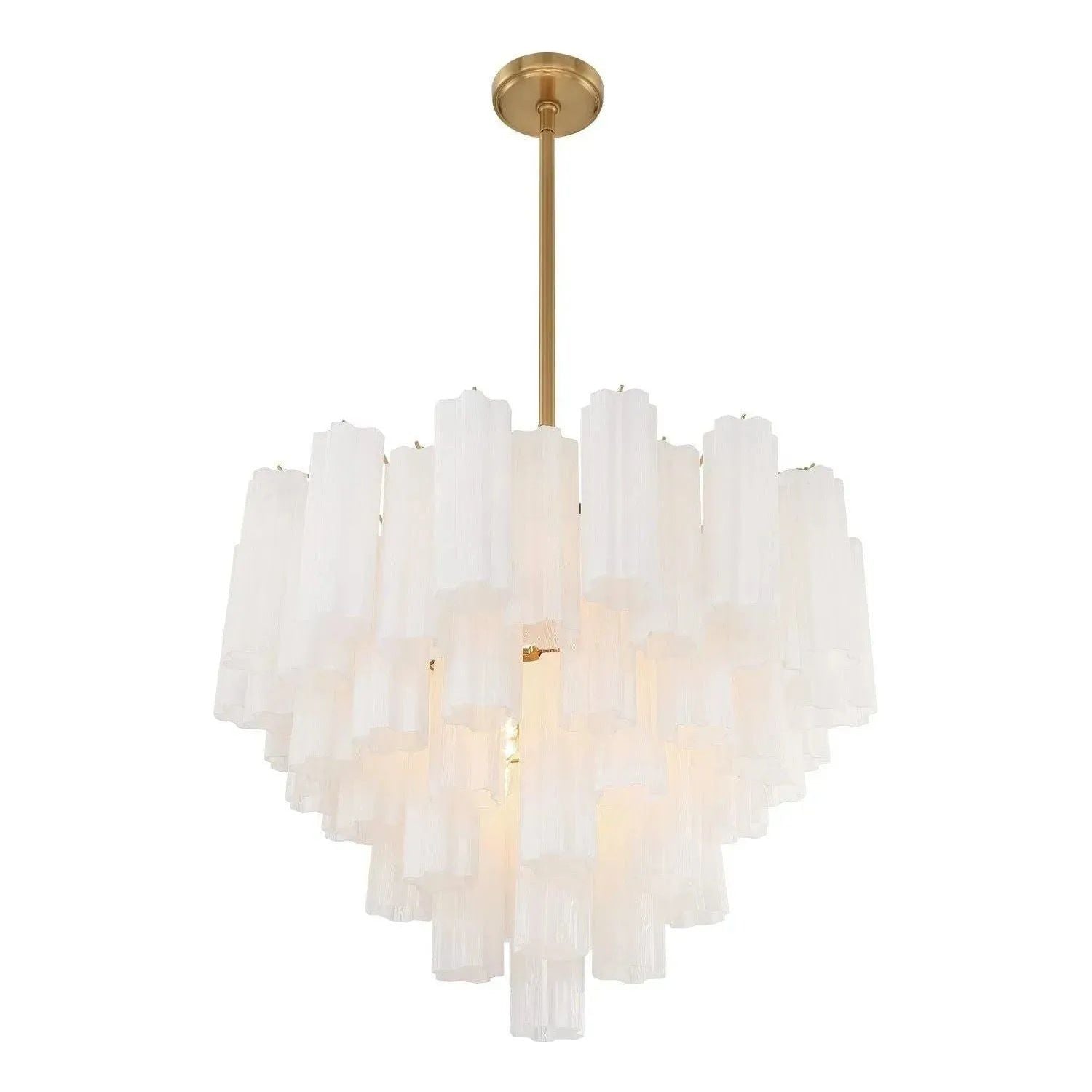Crystorama - Addis Chandelier - ADD-300-AG-AM | Montreal Lighting & Hardware