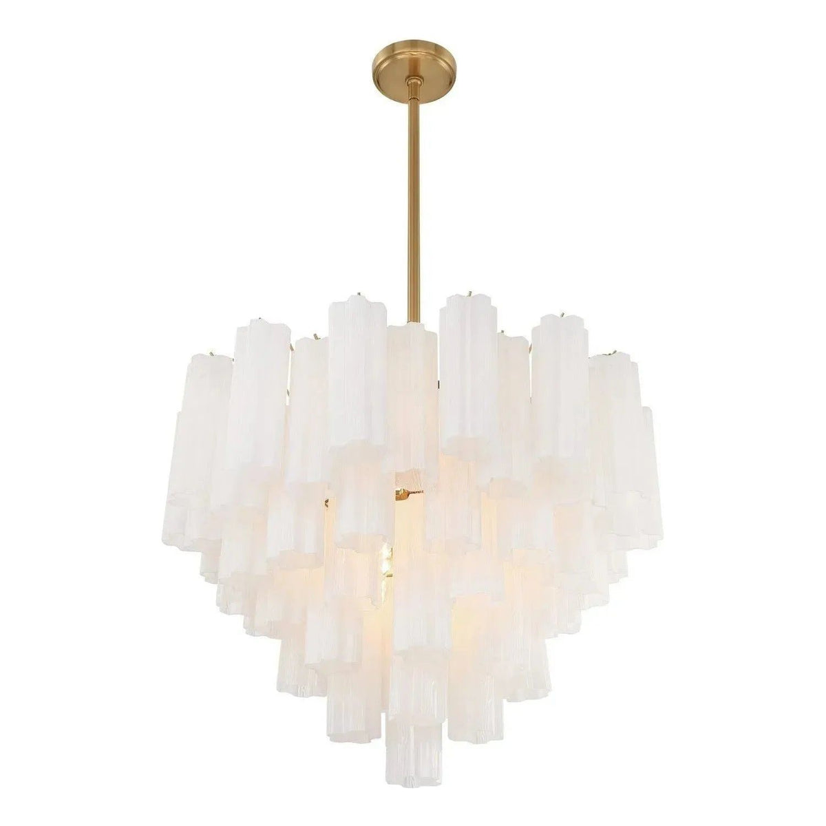 Crystorama - Addis Chandelier - ADD-300-AG-AM | Montreal Lighting & Hardware