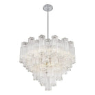 Crystorama - Addis Chandelier - ADD-300-AG-AM | Montreal Lighting & Hardware