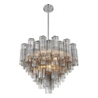 Crystorama - Addis Chandelier - ADD-300-AG-AM | Montreal Lighting & Hardware