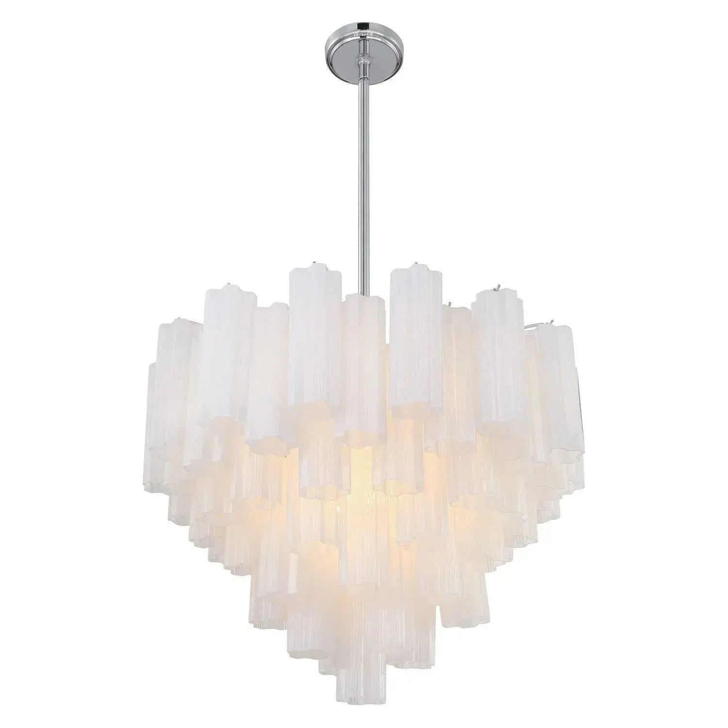 Crystorama - Addis Chandelier - ADD-300-AG-AM | Montreal Lighting & Hardware