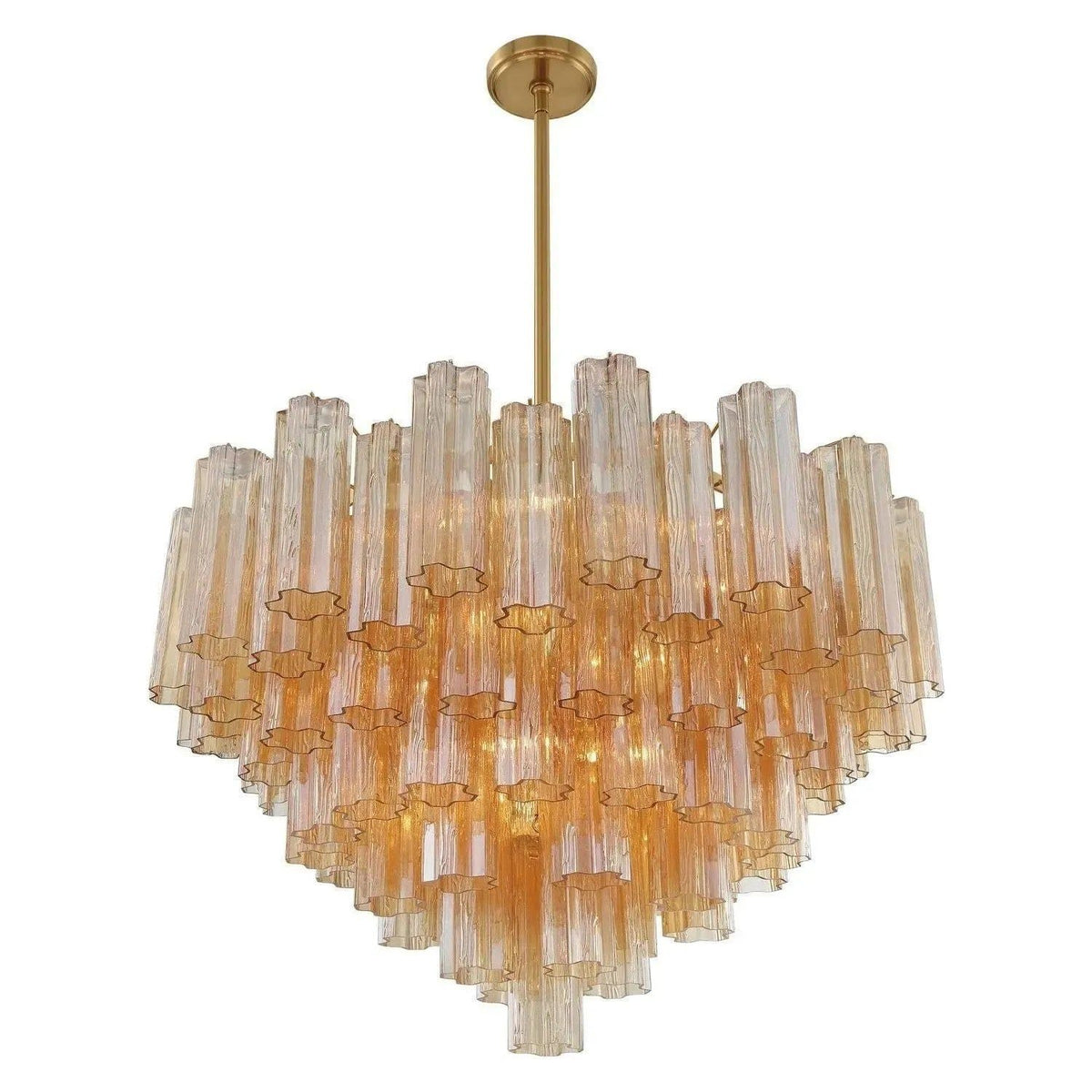 Crystorama - Addis Chandelier - ADD-300-AG-AM | Montreal Lighting & Hardware
