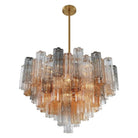 Crystorama - Addis Chandelier - ADD-300-AG-AM | Montreal Lighting & Hardware