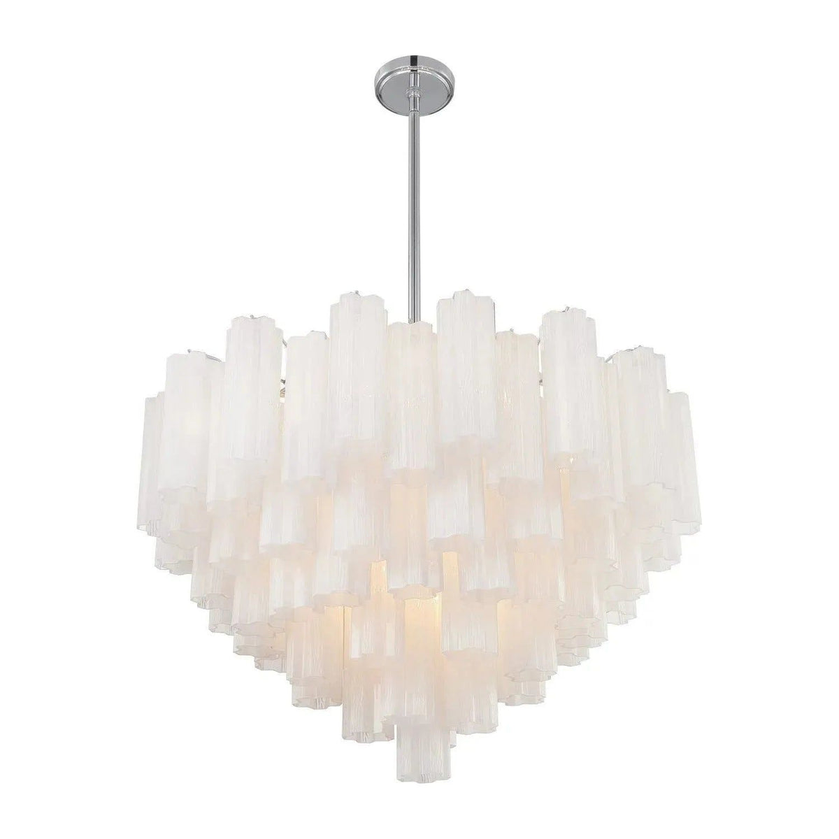 Crystorama - Addis Chandelier - ADD-300-AG-AM | Montreal Lighting & Hardware