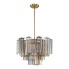 Crystorama - Addis Chandelier - ADD-306-AG-AU | Montreal Lighting & Hardware