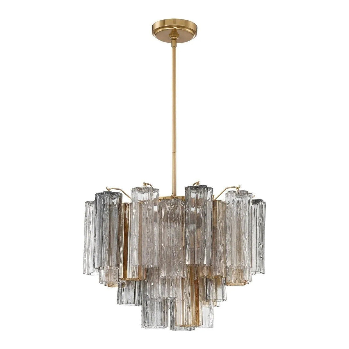 Crystorama - Addis Chandelier - ADD-306-AG-AU | Montreal Lighting & Hardware