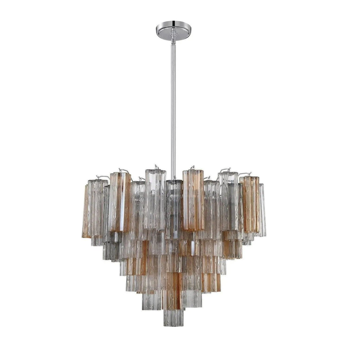Crystorama - Addis Chandelier - ADD-312-CH-AU | Montreal Lighting & Hardware