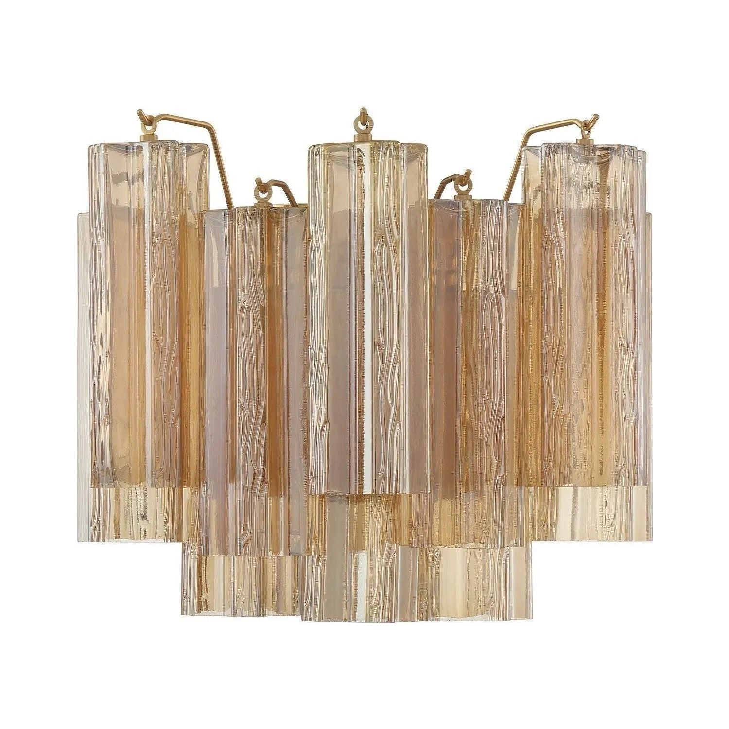 Crystorama - Addis Wall Mount - ADD-302-AG-AM | Montreal Lighting & Hardware