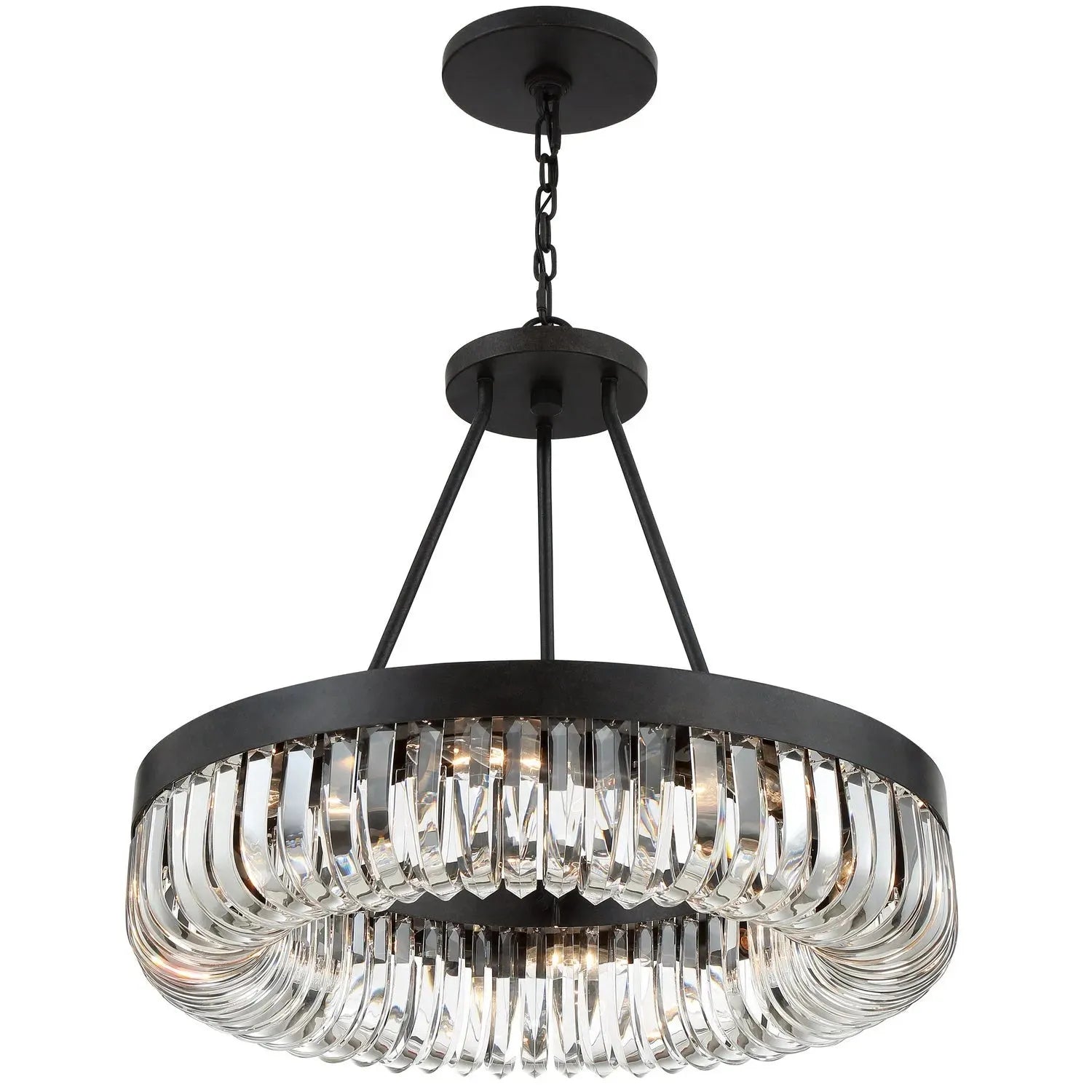 Crystorama - Alister Chandelier - ALI-B2026-CZ | Montreal Lighting & Hardware