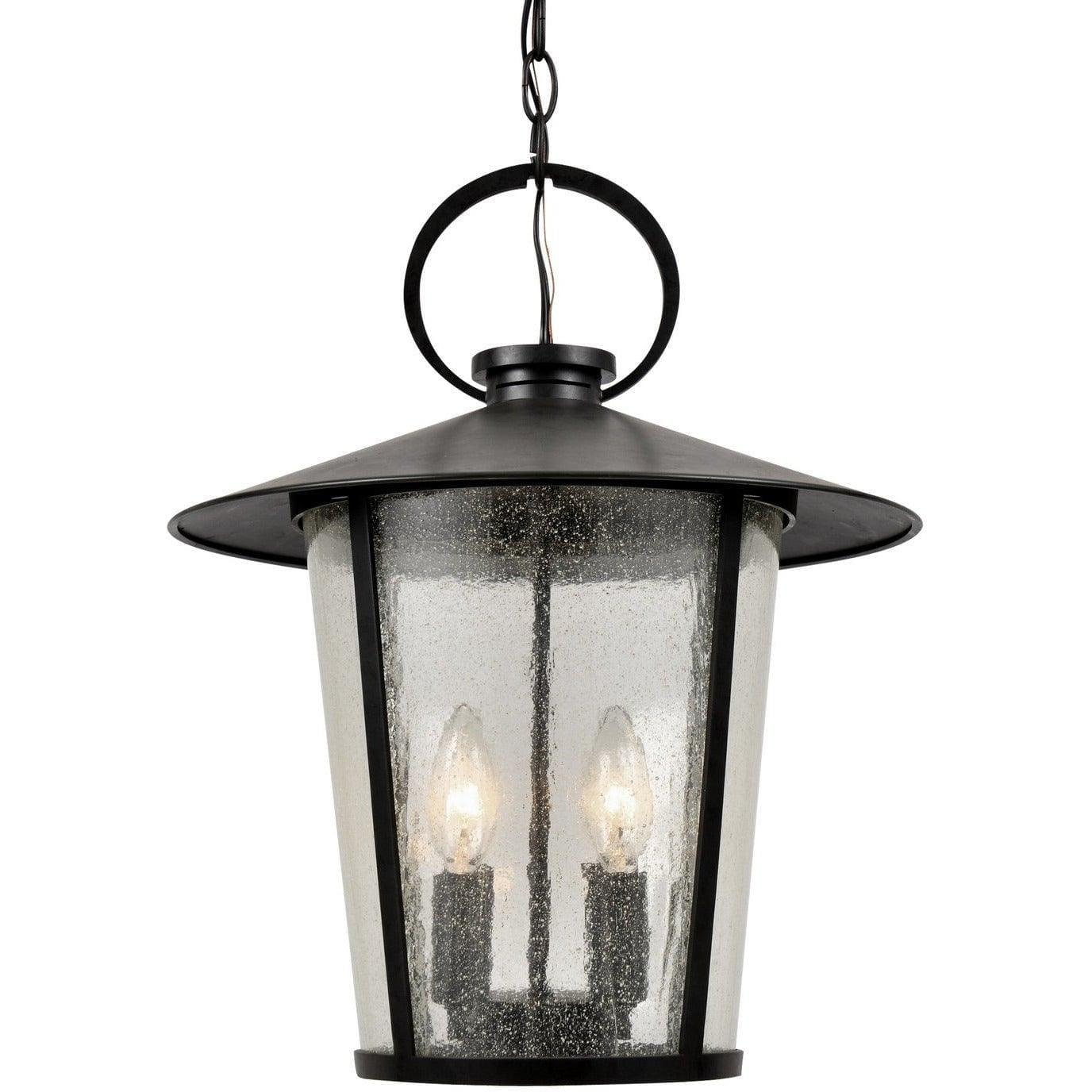 Crystorama - Andover Four Light Outdoor Chandelier - AND-9204-SD-MK | Montreal Lighting & Hardware